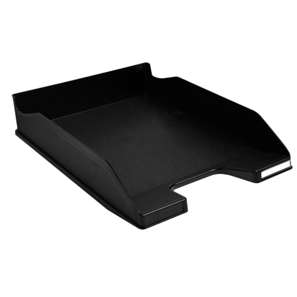  Vaschetta portacorrispondenza COMBO MIDI 113014D EcoBlack - 34,6 x 25,5 x 6,5 cm - nero - Exacompta 