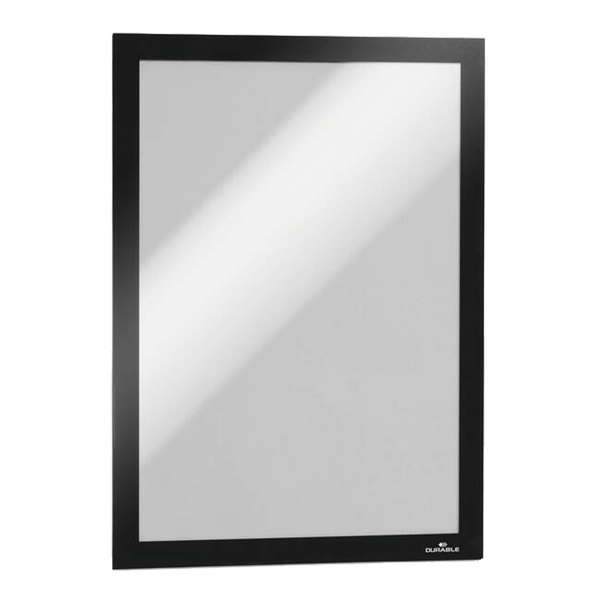  Cornice espositiva Duraframe - A4 - 21 x 29,7 cm - nero - Durable 