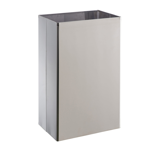  Gettacarte Bob Basic - 30x20x50 cm - 25 L - acciaio inox - Medial 