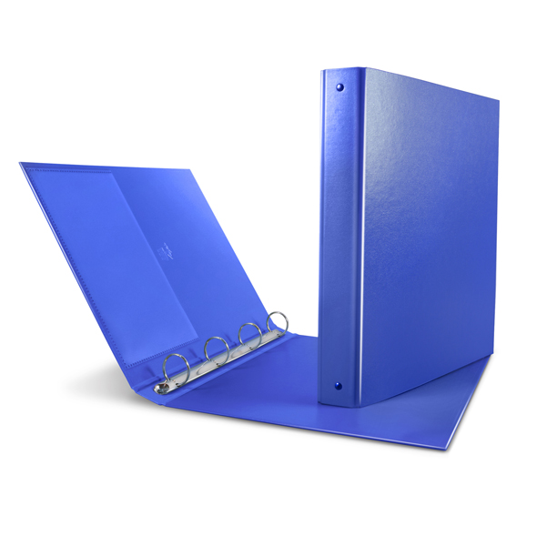  Raccoglitore Nettuno - 22 x 30 cm - 4 anelli a D 50 mm - dorso 7 cm - blu - Sei Rota 