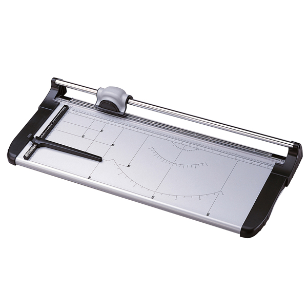  Taglierina a lama rotante 3020 - 37 x 85,6 x 10 cm - 670 mm (A2) - 12 fogli - grigio/nero - Titanium 