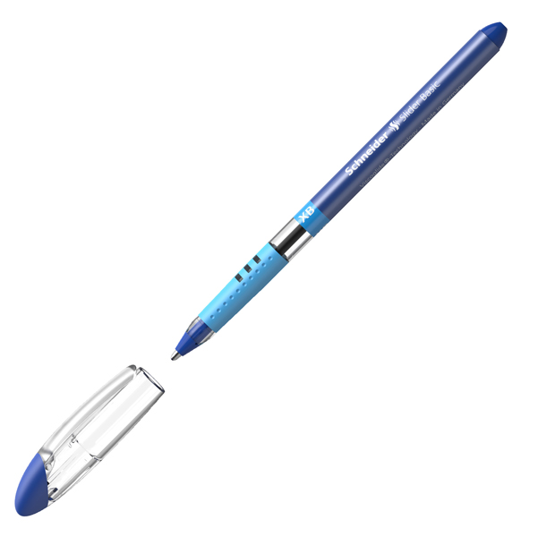  Penna a sfera Slider Basic - punta XB - blu - Schneider 