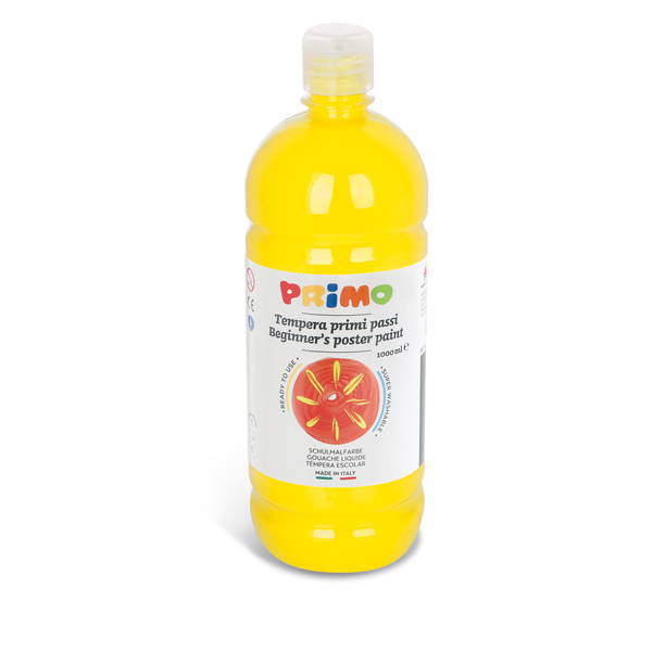  Tempera pronta Primi Passi - 1 L - giallo primario - Primo 