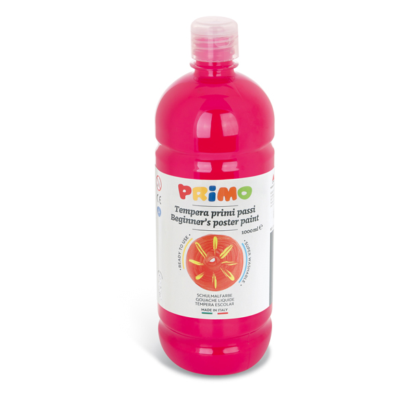  Tempera pronta Primi Passi - 1 L - magenta - Primo 