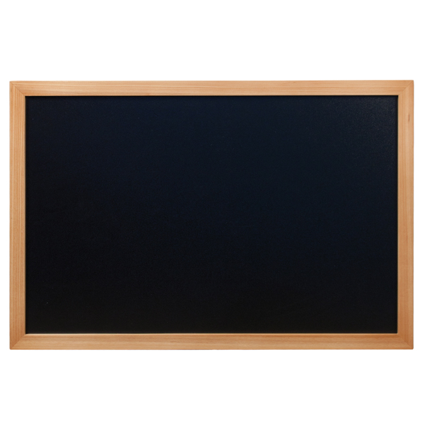  Lavagna Woody - teak - 40 x 60 cm - Securit 