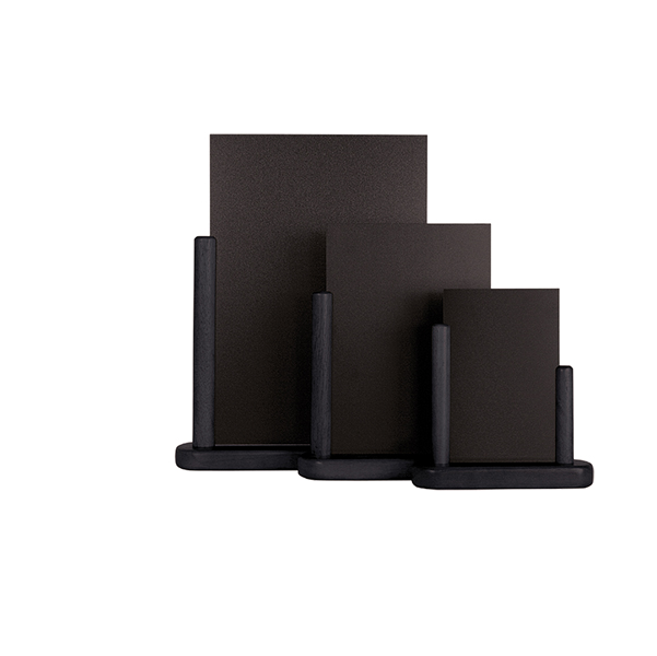  Lavagna da tavolo Elegant - A6 - 15,5 x 17 x 5 cm - nero - Securit 