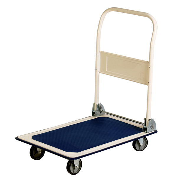  Carrello portatutto PZS150 - pieghevole - 74 x 48 x 83 cm - portata massima 150 kg - bianco/blu - Serena Group 