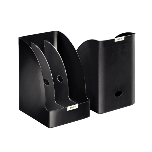  Portariviste Leitz Plus Jumbo - 24 x 31 x 21 cm - nero - Leitz 