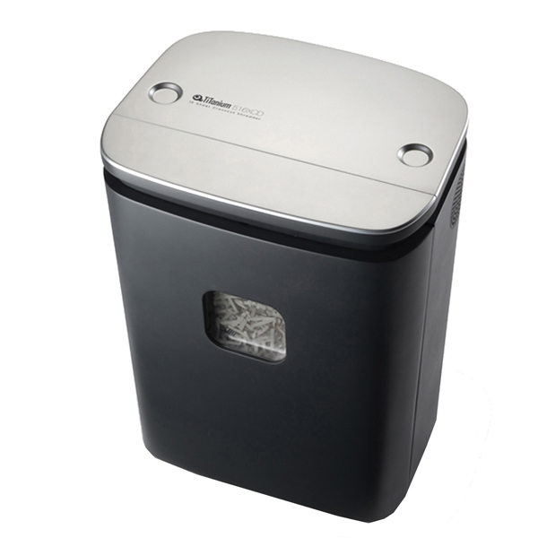  Distruggidocumenti 516XCD - a frammenti - 29L - Titanium 