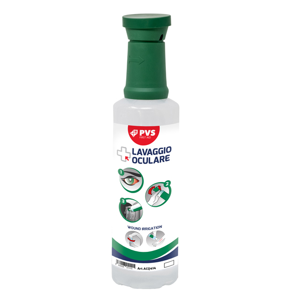 Soluzione salina sterile - per lavaggio oculare - 500 ml - PVS 