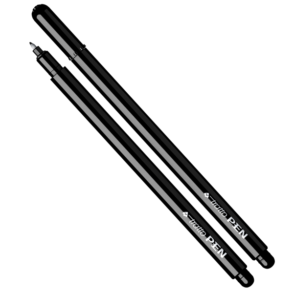  Pennarello fineliner Tratto Pen - tratto 0,5mm - nero - Tratto 