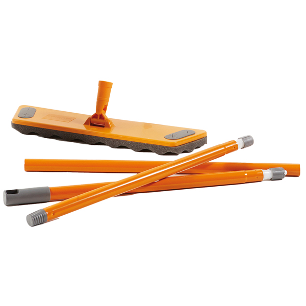  Scopa Pulipolvere con manico da 130 cm - 20 retine catturapolvere incluse - Perfetto 