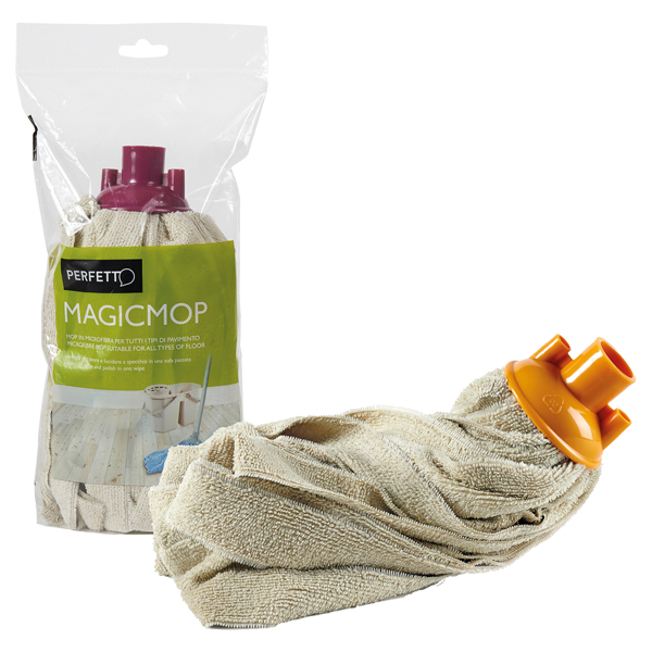  Mop in microfibra Magicmop - a filo continuo - 160 gr - Perfetto 