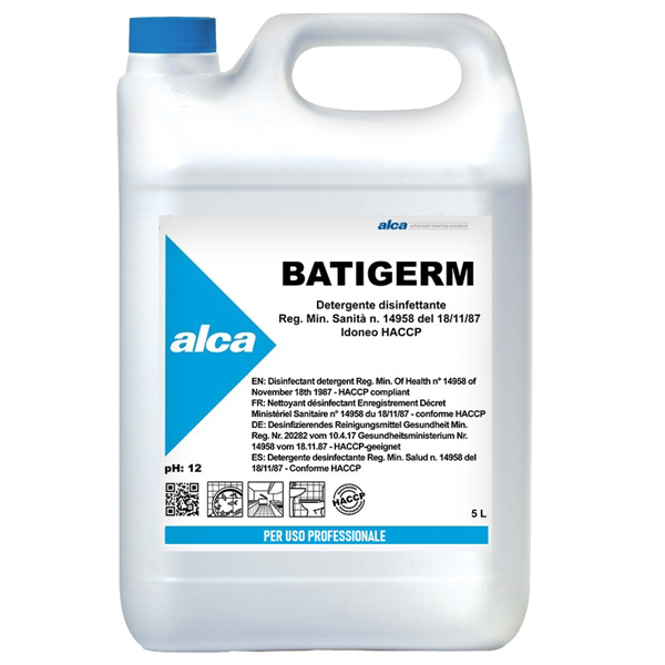  Detergente disinfettante Batigerm - Alca - tanica da 5 L 