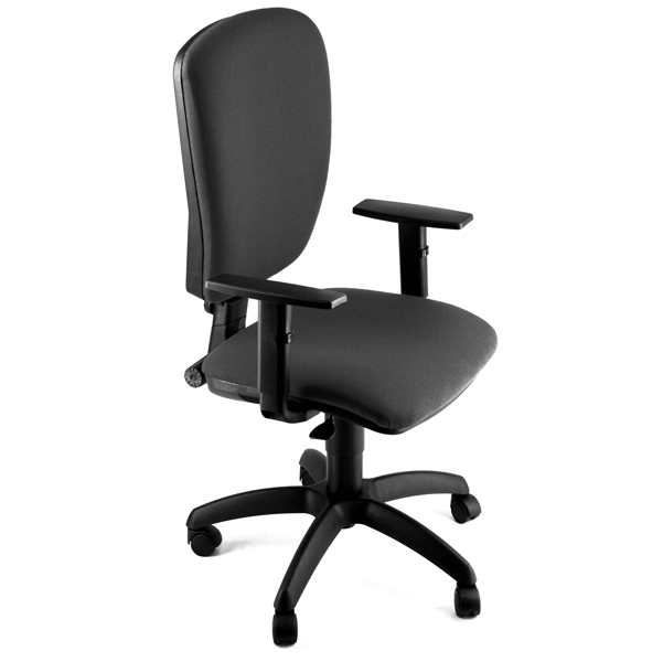  Seduta operativa Cluster CSA - con braccioli regolabili - nero - Unisit 