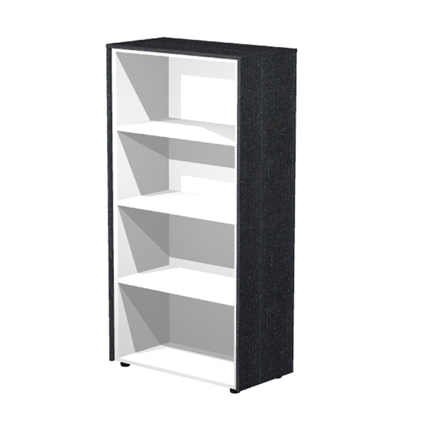  Mobile Prestige - medio alto a giorno - 82,8 x 43 x 158,2 cm - nero venato 