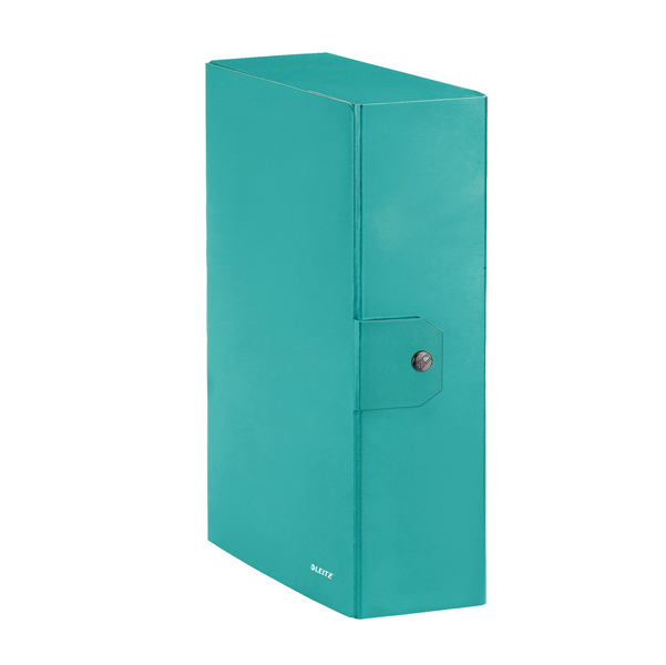  Scatola progetto WOW - dorso 10 cm - acquamarina metallizzato - Leitz 