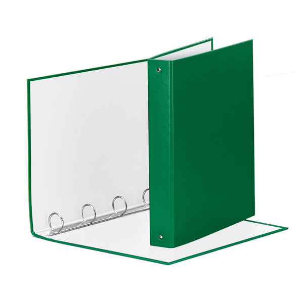  Raccoglitore Meeting - 22 x 30 cm - 4 anelli tondi 30 mm - dorso 4 cm - PP - verde - Esselte 
