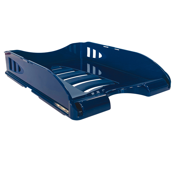  Vaschetta portacorrispondenza Sunrise - 33,5 x 25,4 x 7 cm - blu - Arda 