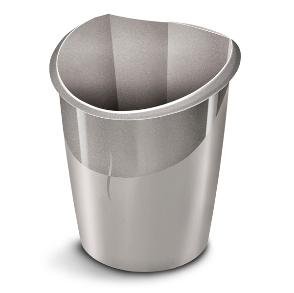  Cestino gettacarte Ellypse Xtra Strong - altezza 38 cm - 15 L - grigio talpa - CEP 