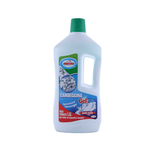  Candeggina gel igienizzante - 1500 ml - Amacasa 