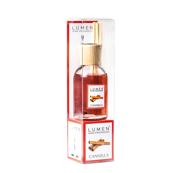  Diffusore con bastoncini - cannella - 100 ml - Lumen 