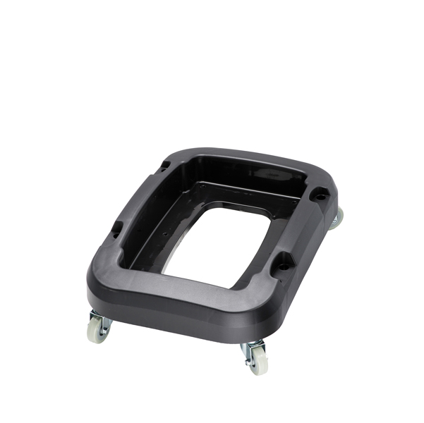  Carrello a 4 ruote per contenitore Office - 32,5×47×15 cm - nero - Medial 