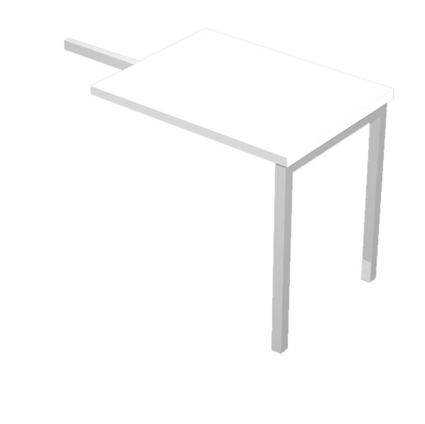  Allungo Easy Plus - DX/SX - 80 x 60 x 72,5 cm - bianco 