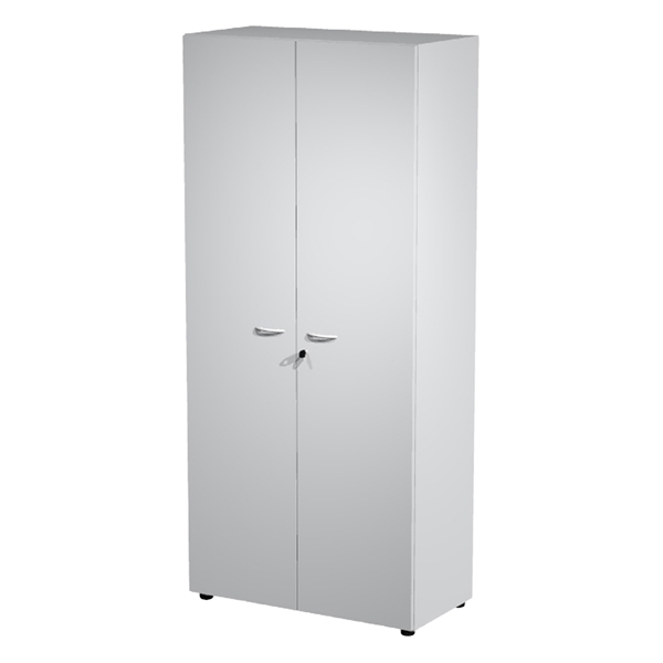  Armadio modulare - a 2 ante alte - 90 x 45,8 x 200 cm - grigio 