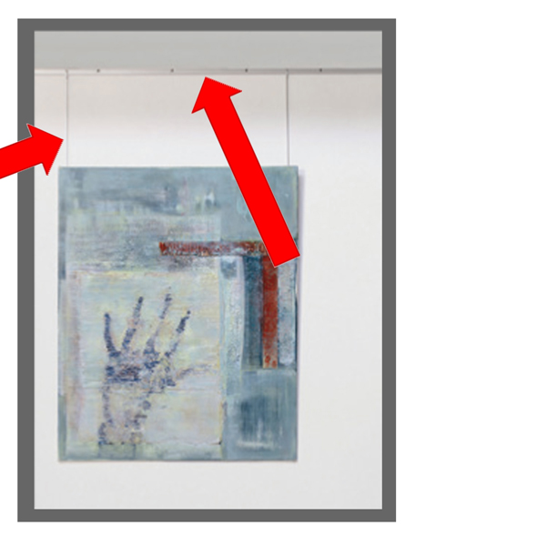  Kit appendi quadri a parete Arte System - Studio T 