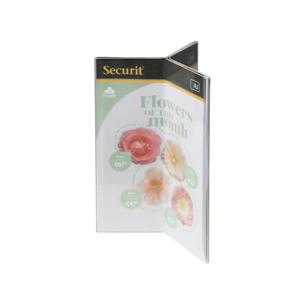  Display Portamenù a Y - 14,8 x 21 cm (A5) - Securit 