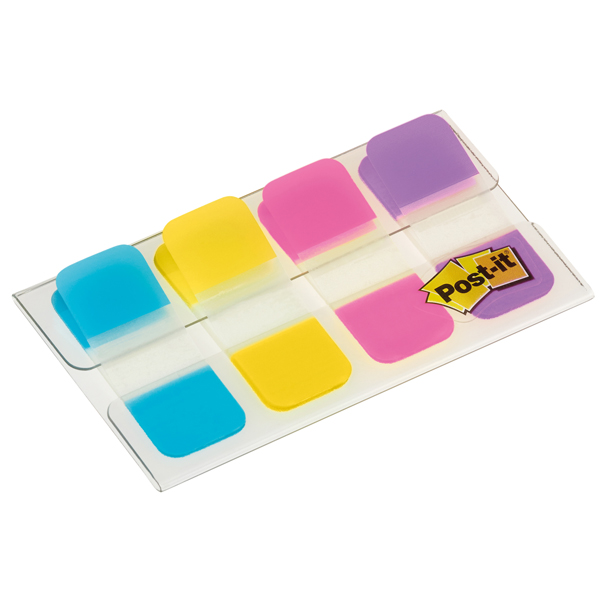  Segnapagina Post-it Index Strong Mini - 676-AYPV-EU - 15,8 x 38 mm - colori vivaci - Post-it - conf. 40 pezzi 