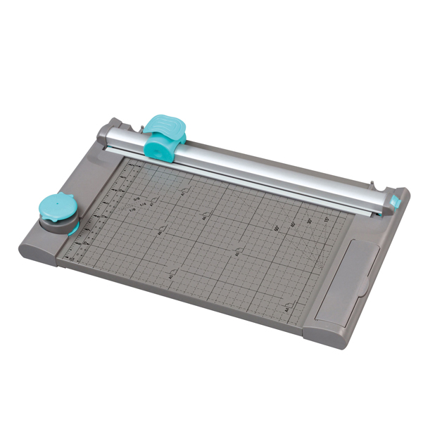  Taglierina 3in1 a lama rotante 13939 - 6,5 x 25,6 x 42,5 cm - 330 mm (A4) - 10 fogli - grigio - Titanium 