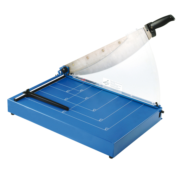  Taglierina a leva 3042 - con blocca lama - 54,5 x 38,2 cm - 460 mm (A3) - 40 fogli - blu - Titanium 