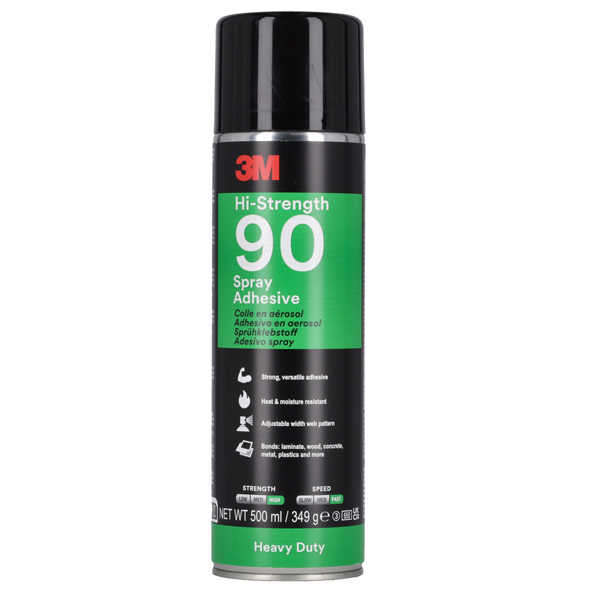  Adesivo spray 90 a presa rapida - 500 ml - 3M 