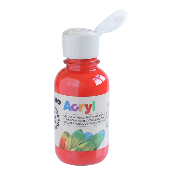  Colori Acryl - 125ml - rosso vermiglione - Primo 