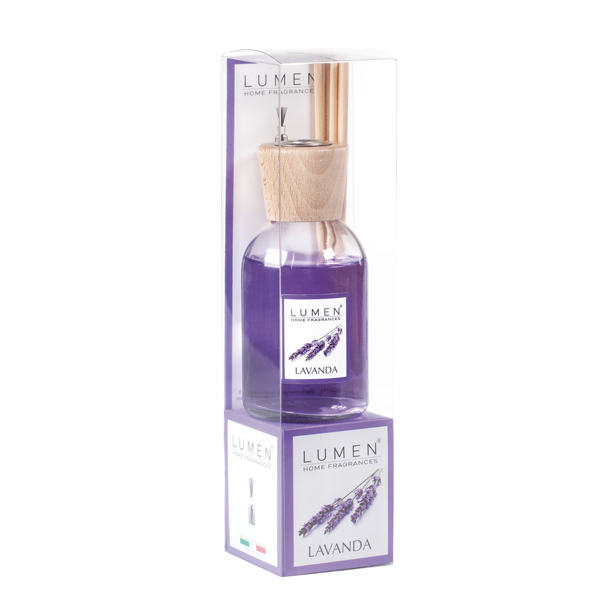  Diffusore con bastoncini - lavanda - 100 ml - Lumen 