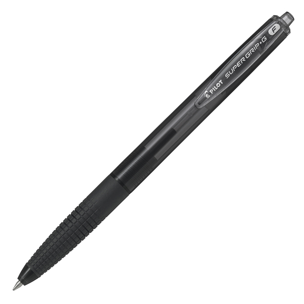  Penna a scatto Supergrip G - punta 0,7mm - nero - Pilot 