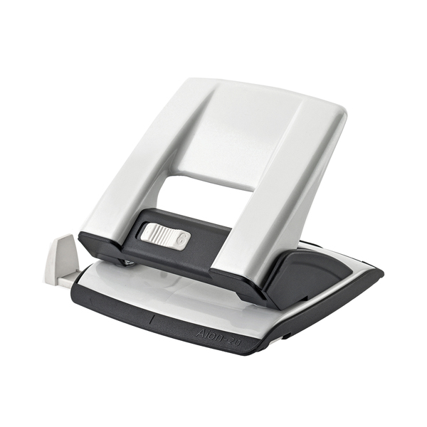 Perforatore - passo 8 cm - max 20 fogli - 2 fori - bianco - Kartia 