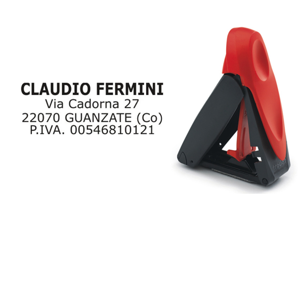  Timbro tascabile Mobile Printy 9440 - personalizzabile - 40 x 40 mm - 8 righe - autoinchiostrante - Trodat 