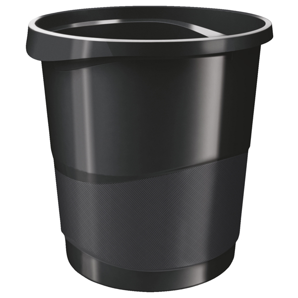  Cestino gettacarte Europost VIVIDA - 25,8 x 28,5 cm - altezza 32,2 cm - 14 L - nero - Esselte 