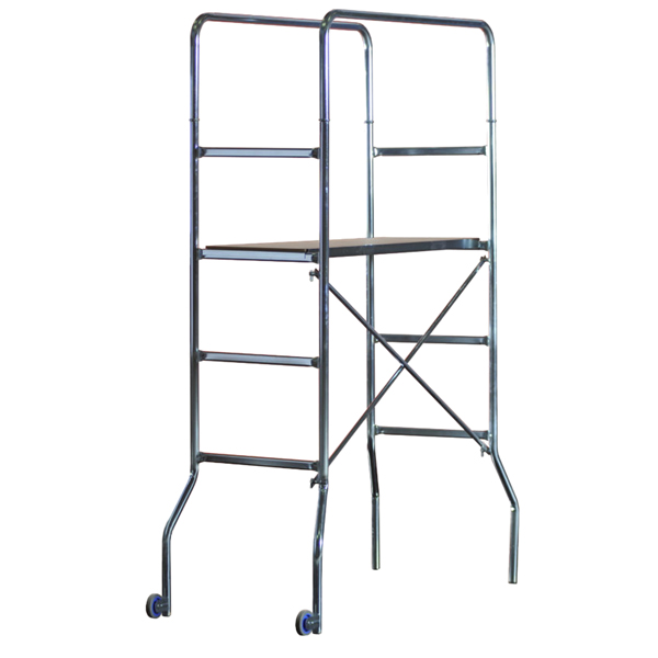  Trabattello Trio - 130 x 60 cm - H 188 cm - acciaio zincato - Marchetti 