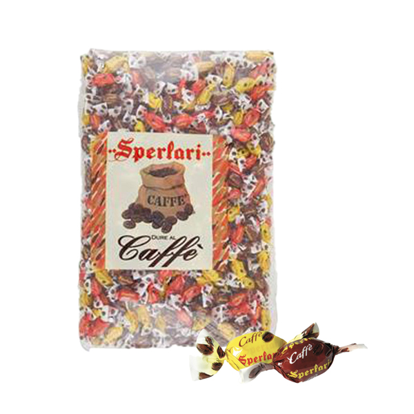  Caramelle Mini - gusto caffè - Sperlari - busta da 1 kg (circa 500pz) 