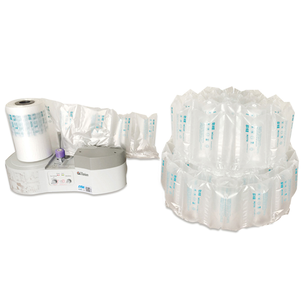  Film cuscino semplice WiRoll - per macchina Wi1000 - 20 x 10 cm - lunghezza film 300 m - Titanium 