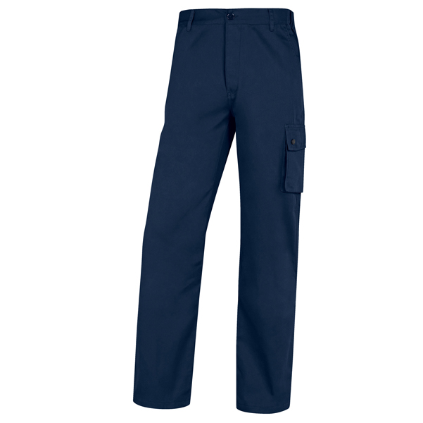  Pantalone da lavoro Palaos Paligpa - cotone - taglia L - blu - Deltaplus 