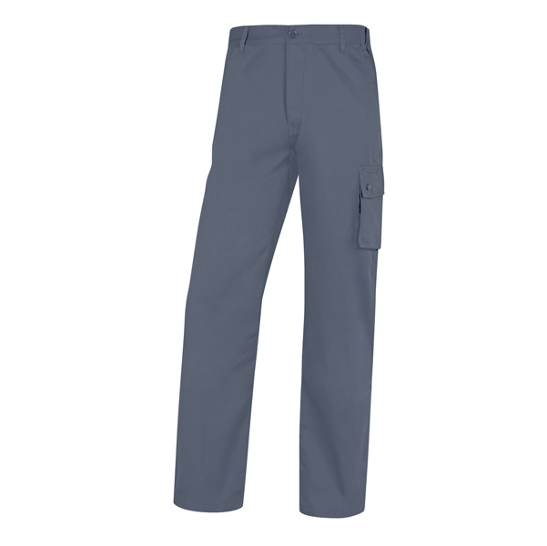  Pantalone da lavoro Palaos Paligpa - cotone - taglia L - grigio - Deltaplus 