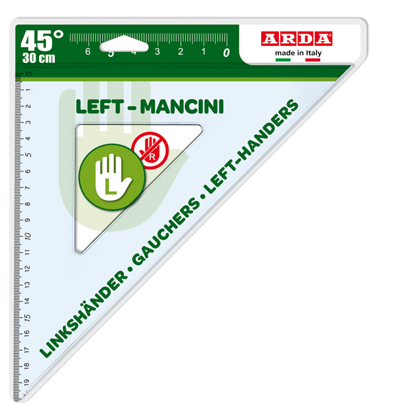  Squadra per Mancini - 45gradi - 30cm - Arda 