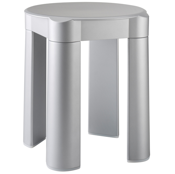  Sgabello componibile - 37x37x39 cm - capacità massima 100 kg - bianco - Mar Plast 