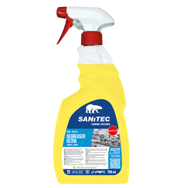  Sgrassatore Ultra Limone - 750 ml - Sanitec 