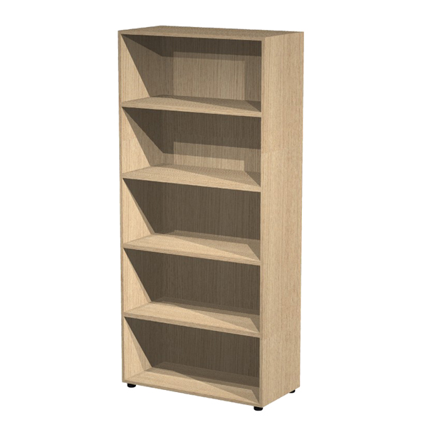  Armadio modulare componibile - a giorno - 90 x 44 x 200 cm - rovere 